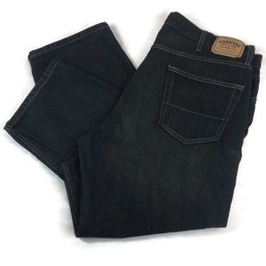 LEVIS SIGNATURE Relaxed Dark Denim Jeans 42x30 EUC